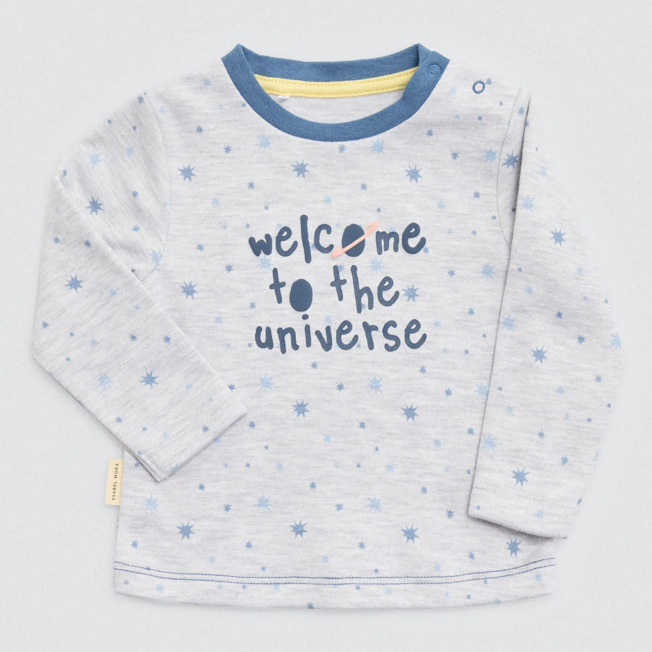 Set maglietta e pantaloni blu Cosmos per bambini