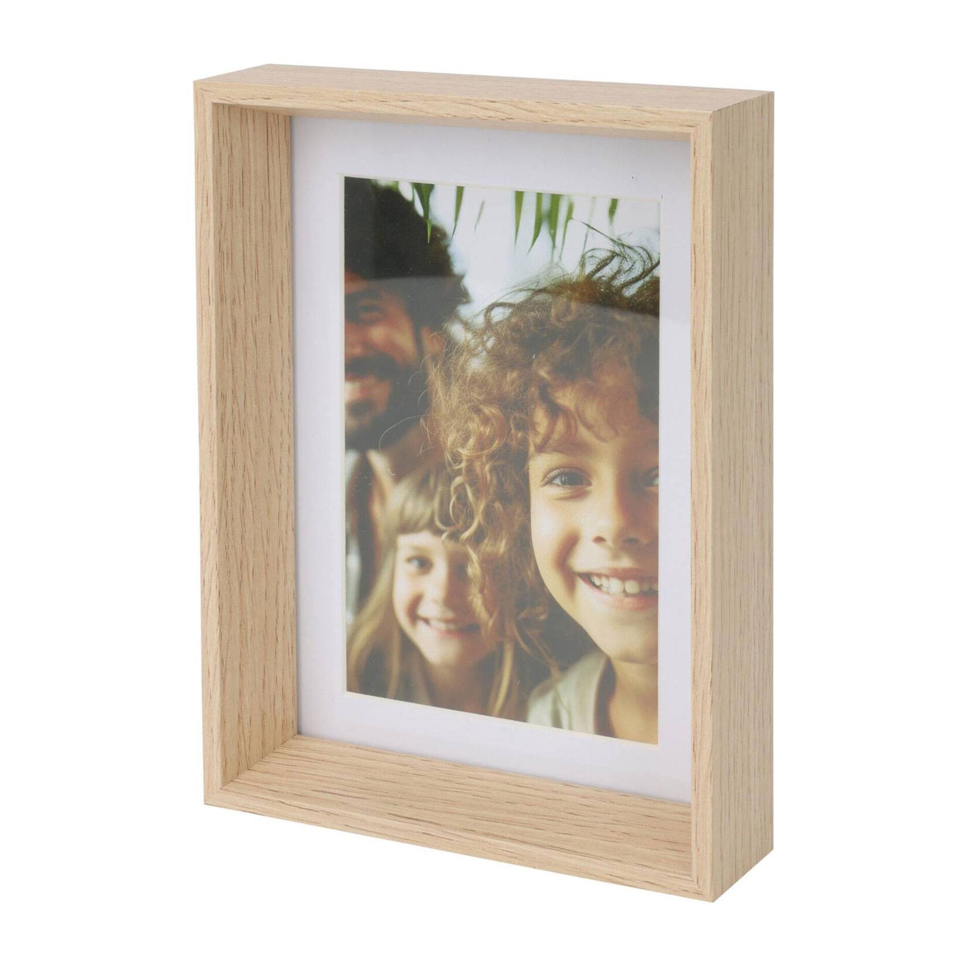 Marco de fotos de MDF y cristal