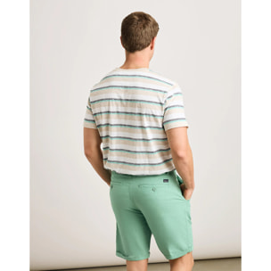 Camiseta Manga Corta Turquesa - Galizaira