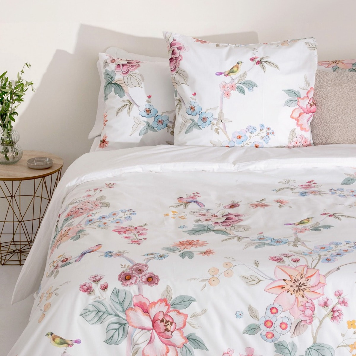 Housse de couette nordique blanche