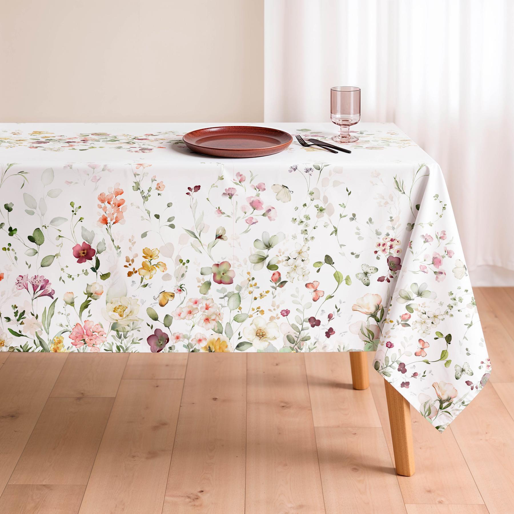 Nappe imprimée anti-taches DURANA MULTICOLOR