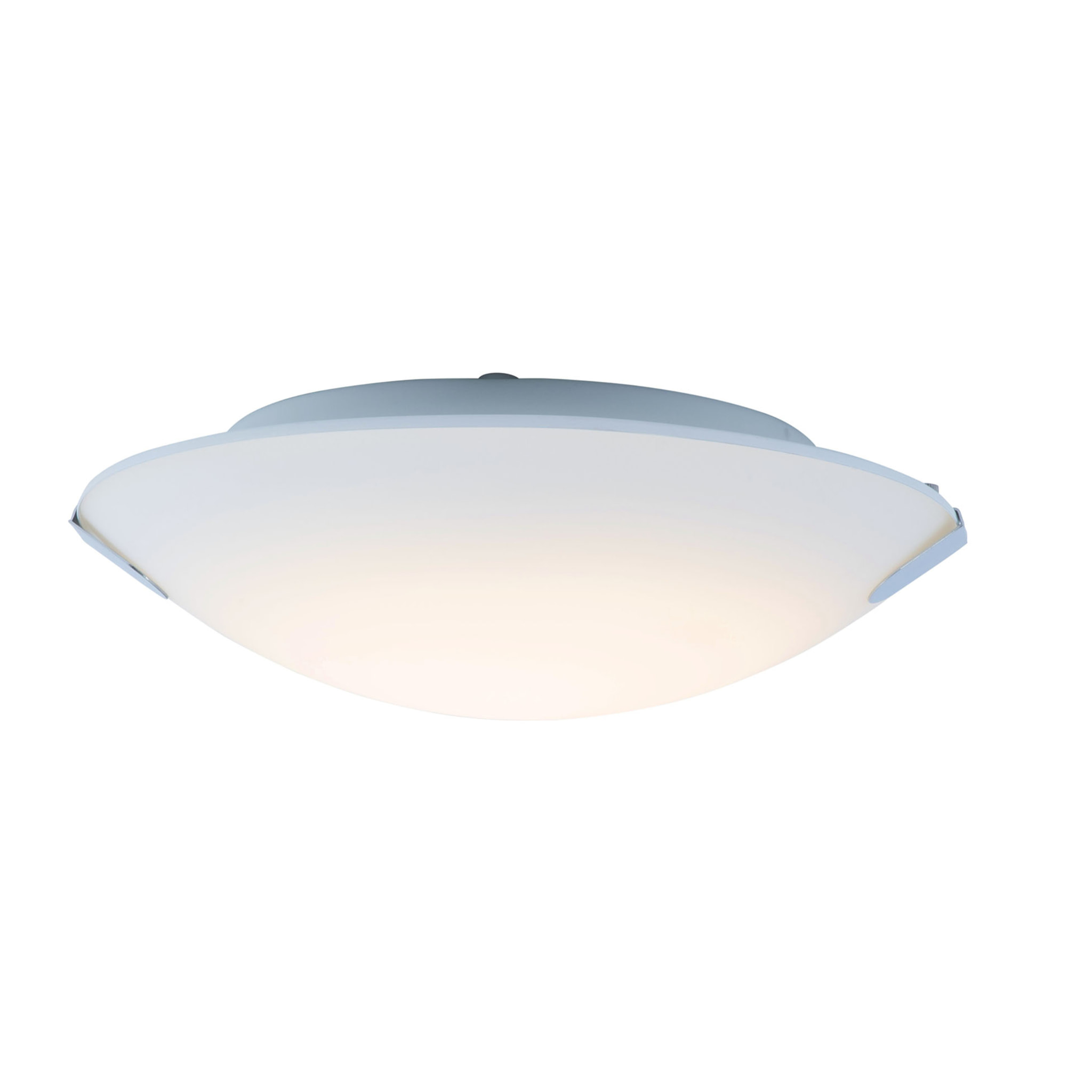 LEDS C4 Plafon Clip Ø500 Mm Led 16,6W 3000K Cromo 935Lm