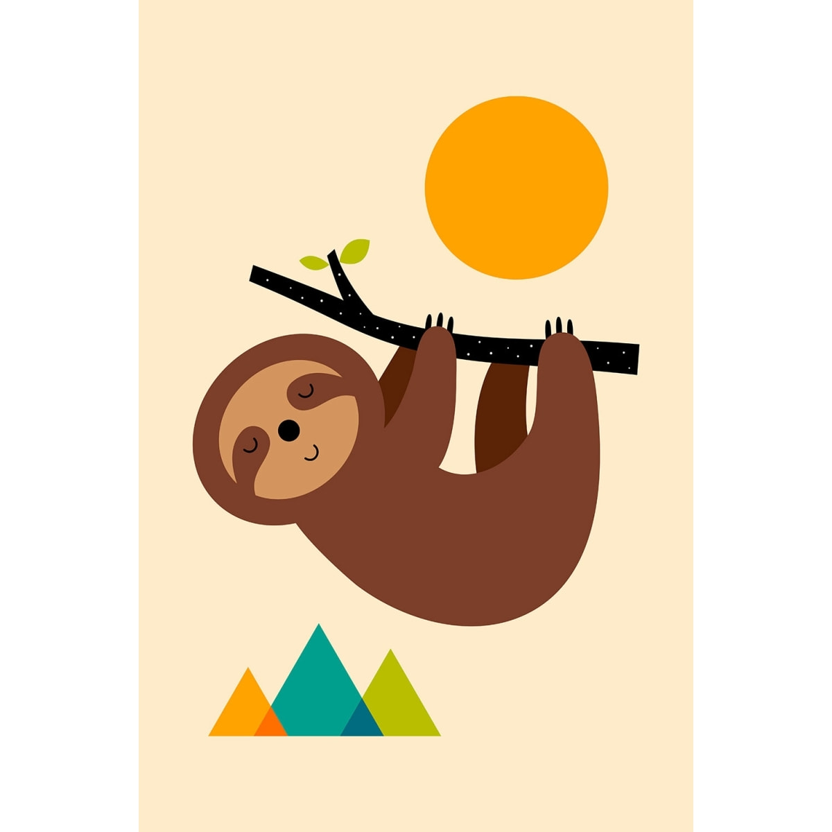 Tableau slow life Toile imprimée