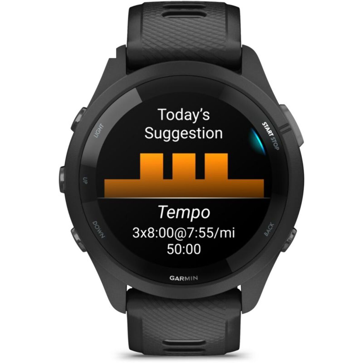 Montre connectée GARMIN Forerunner 265 Music Noire / GRIS AMOLED GPS IP6X