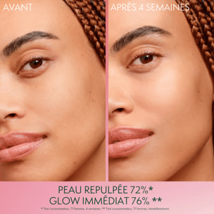 La Provençale Peptide-Eclat - Sérum Rose Booster d'Eclat Anti-fatigue - Olive violette - Peptides, Vitamine C* & Pigments lumine
