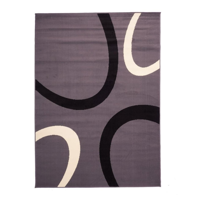 Tapis salon et chambre tissé motif rond FIHA