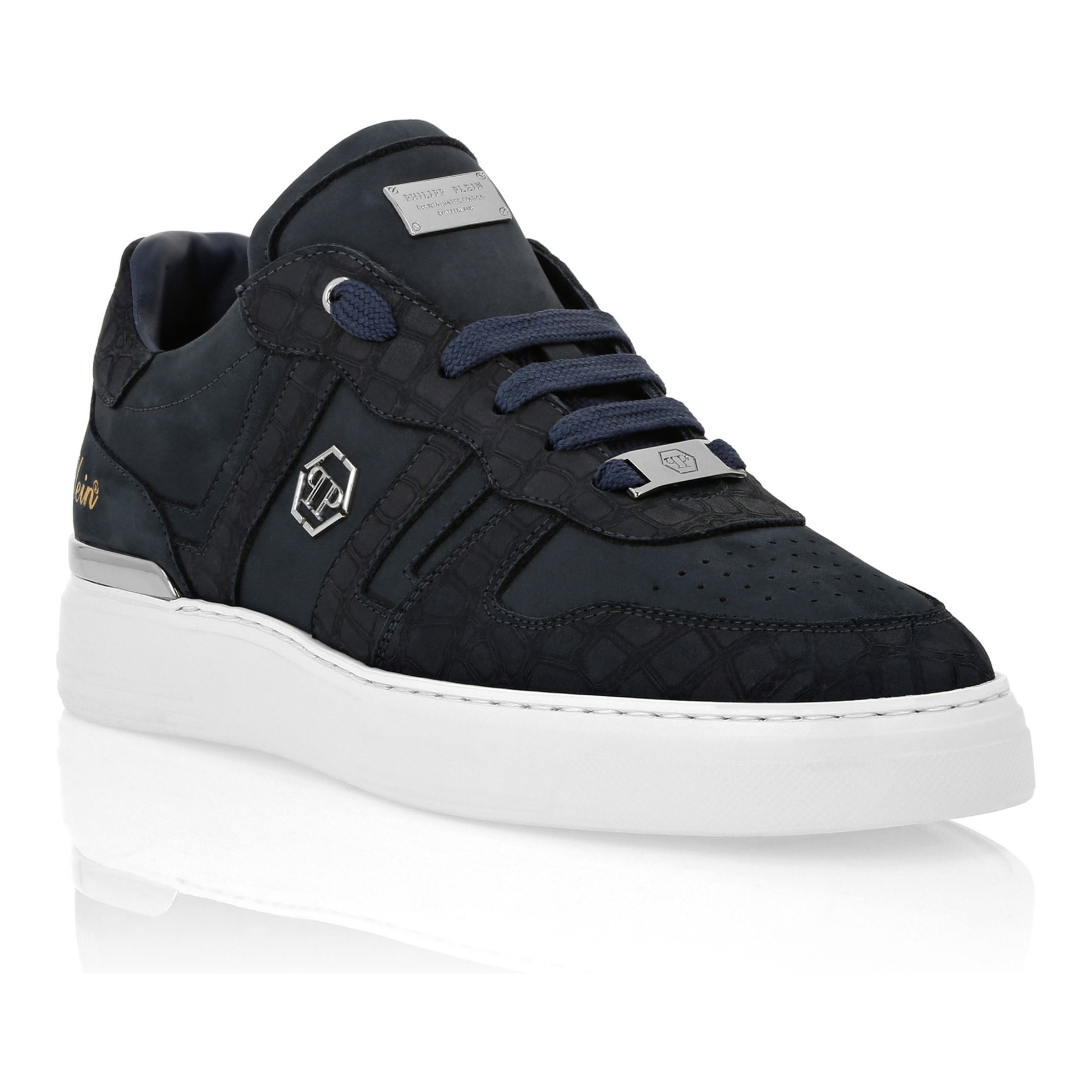PHILIPP PLEIN Lo-Top Sneakers COCCO