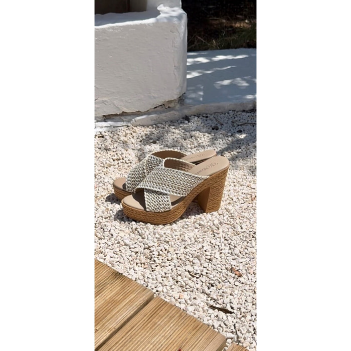 Sandali Donna Tata Italia Beige