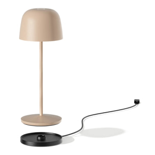 Lampe de table sans fil SOPHIA Sable H28cm