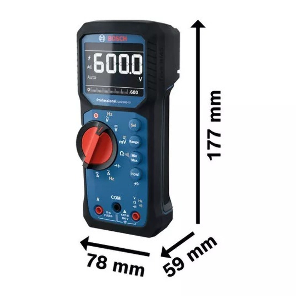 Multimètre numérique GDM 600-15 Professional - BOSCH - 0601077300