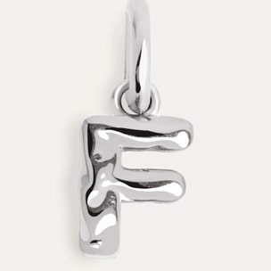 Charm Letter Organic Plata