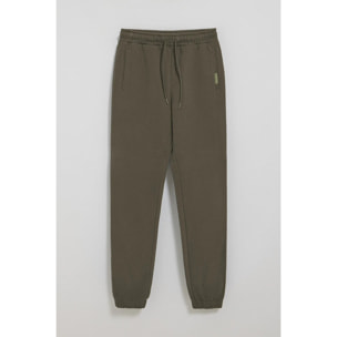 Pantaloni jogger verdi con particolari Polo Club