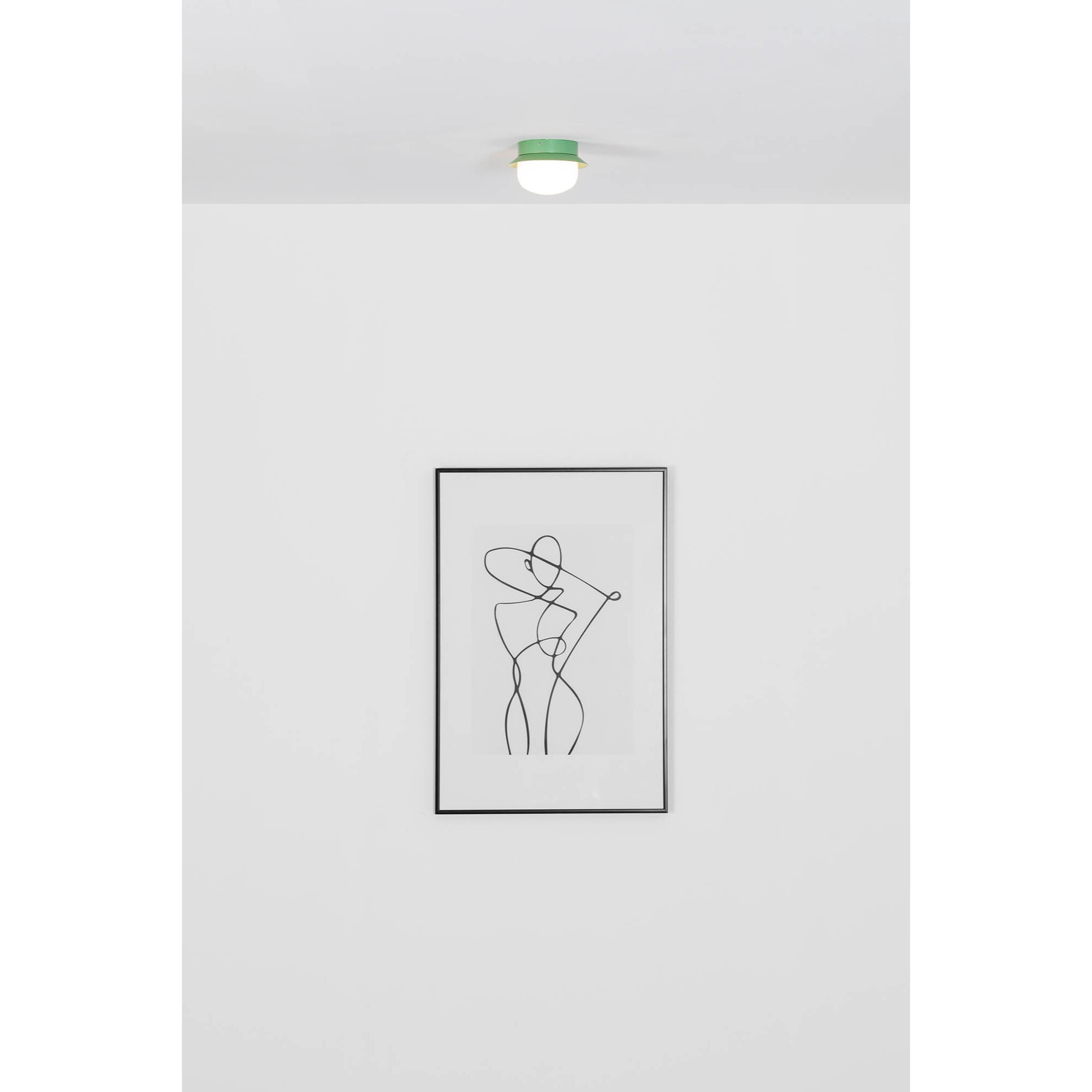 MAY Aplique/plafón verde