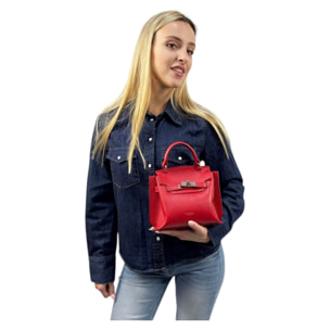 Bolso de mano Cheval Firenze Tara Rojo