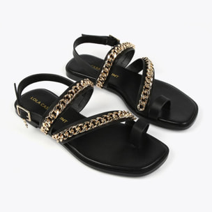 Sandali bassi catene