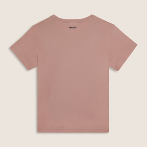 T-shirt donna regular con stampa fotografica