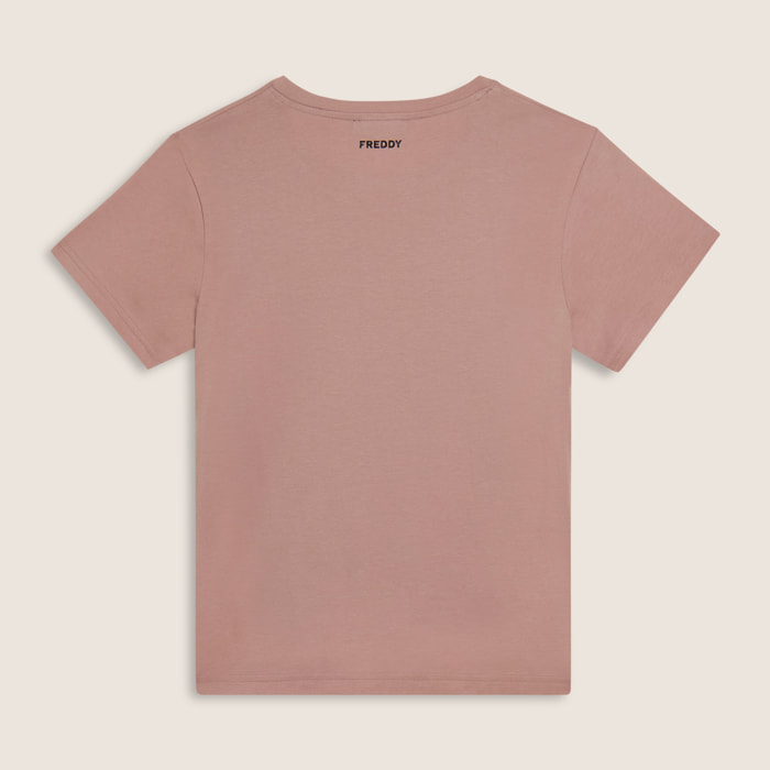 T-shirt donna regular con stampa fotografica