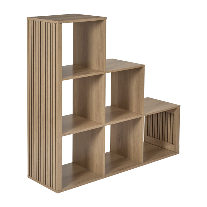 Rangement Modulable 6 Cases Escalier Klaus