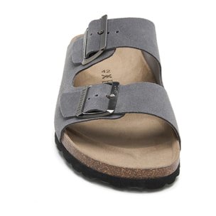 SANDALIA BABUNKERS GRIS