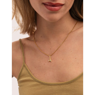 Charm Personalizado Inicial Organic Colors Baño Oro