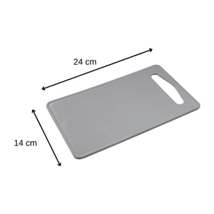 Petite planche à découper en bioplastique 24 x 14 cm Fackelmann Nature