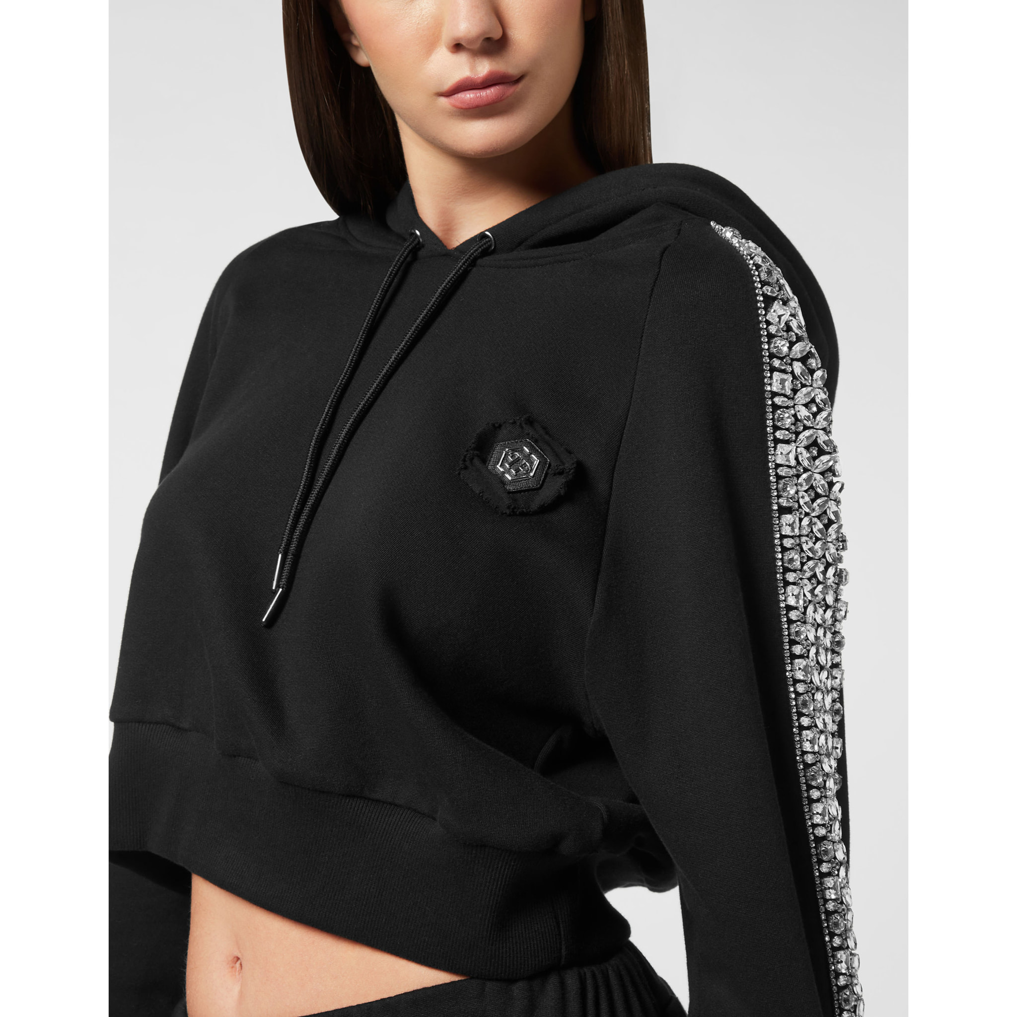 PHILIPP PLEIN Sudadera con capucha CRYSTAL