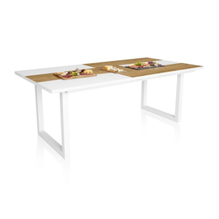Mesa de comedor Altea 200 Roble Blanco