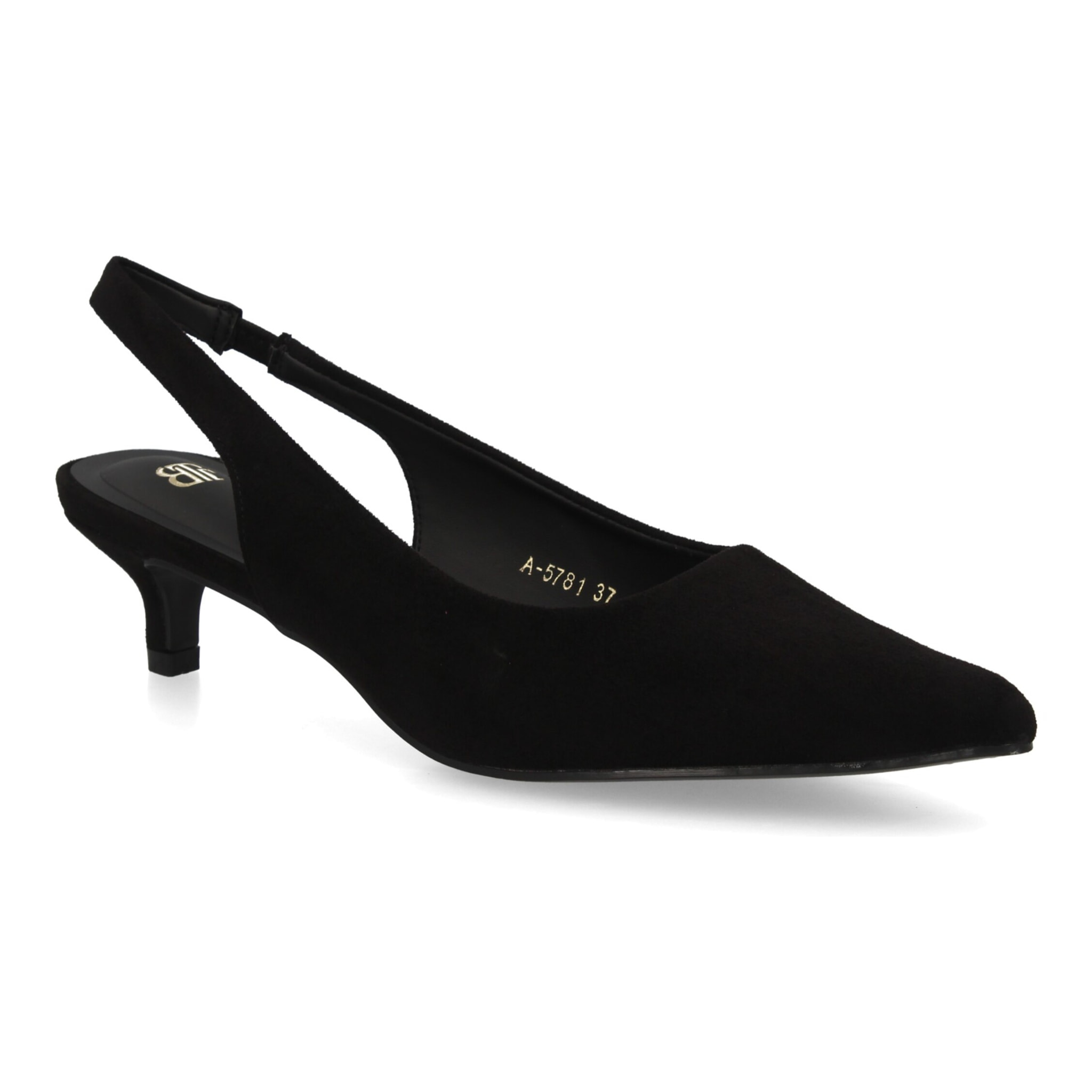 Zapato mujer slingback tacón bajo elegante
