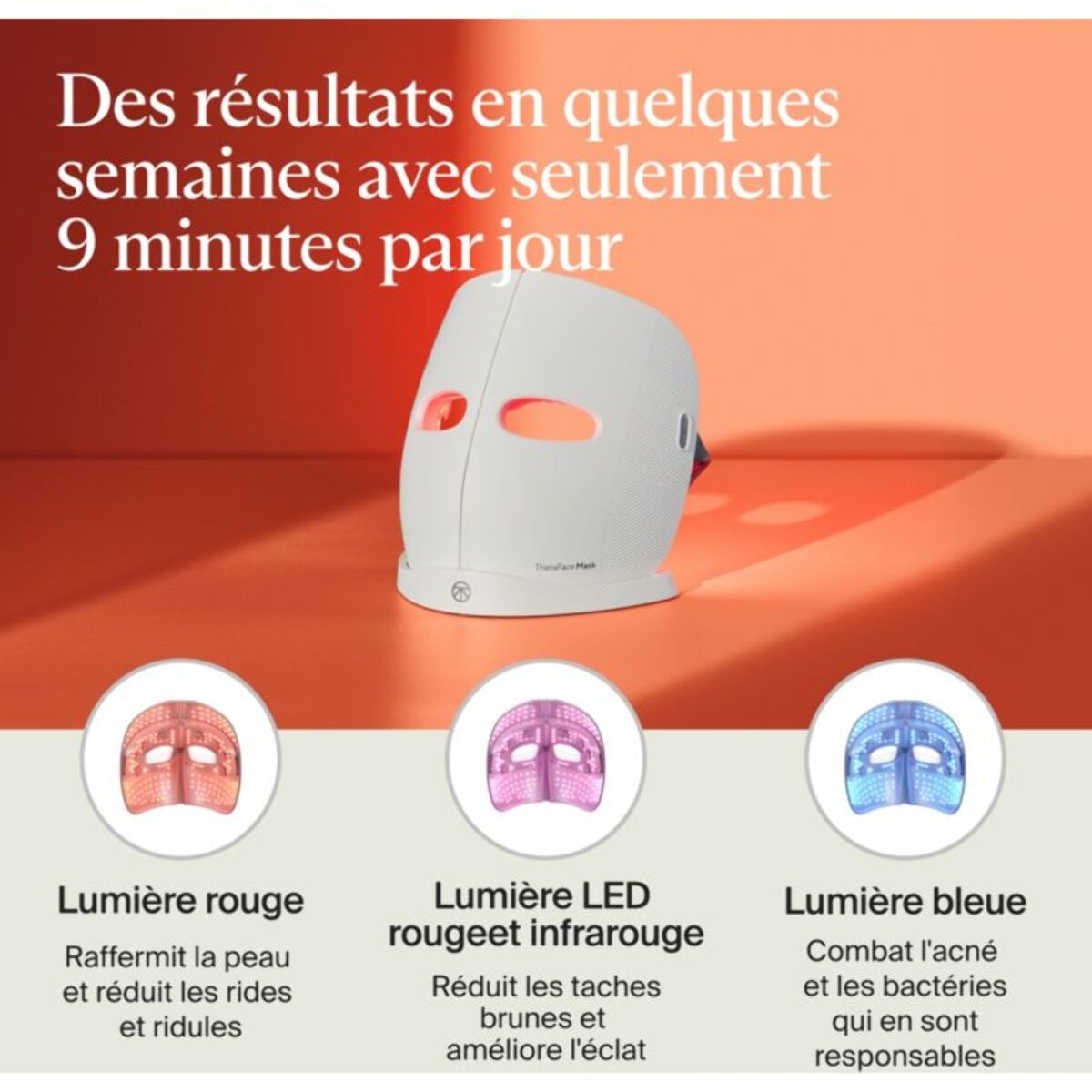 Masque LED THERABODY TheraFace Mask