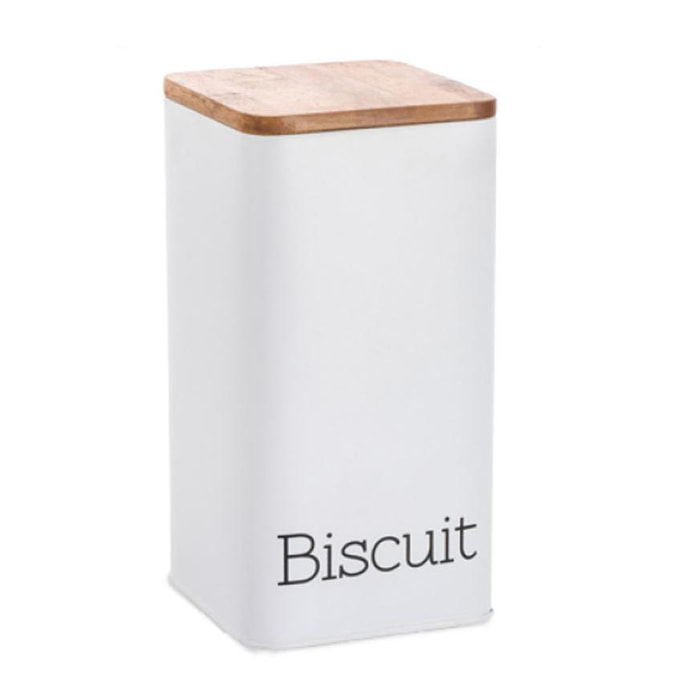 Contenitore In Latta Biscuits Bamboo