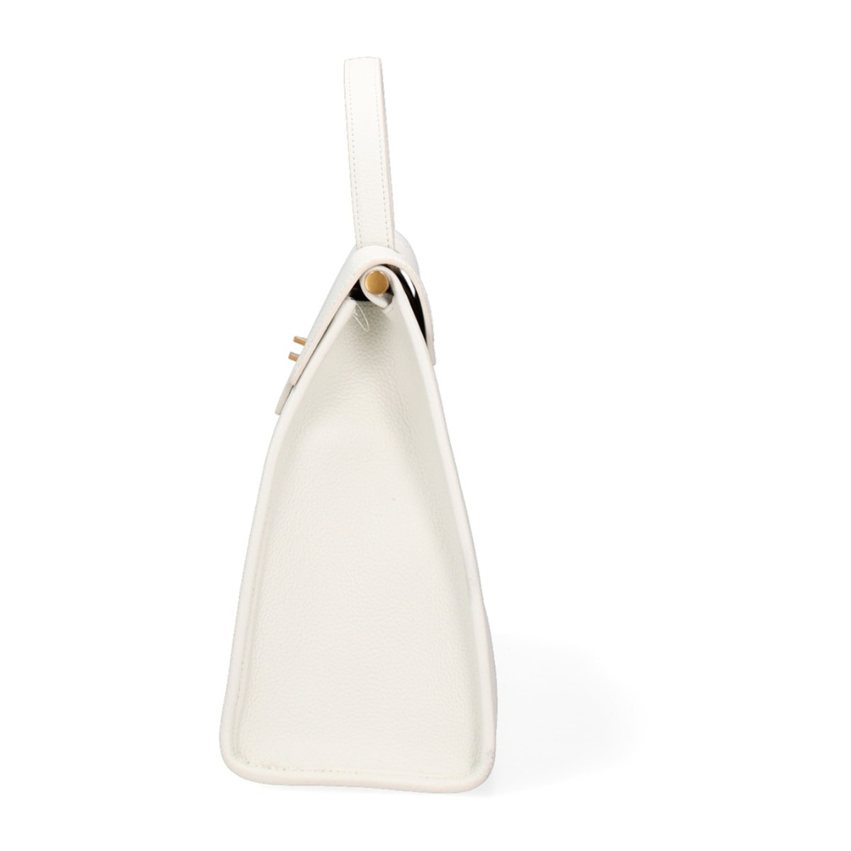 Borsa a mano da donna Made in Italy - Modello Zaffiro Lux - 100% pelle - 35.0 x 27.0 x 13.0 cm