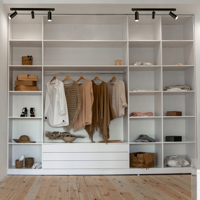 Forlight Proyector Ip20 Logos Triple Led Led Led 3,7,,3,7,,3,7W 3000K Negro 846Lm