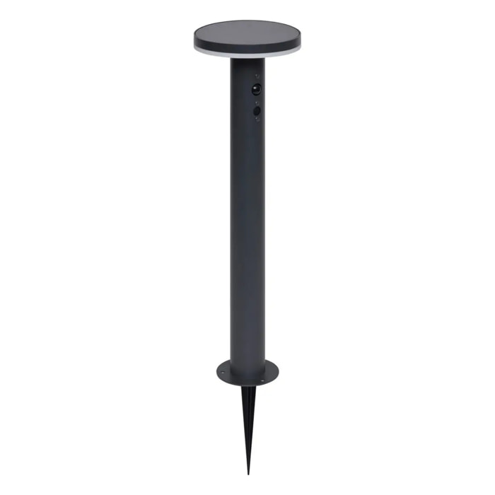 Potelet Detekt solaire détecteur de mouvement gris graphite