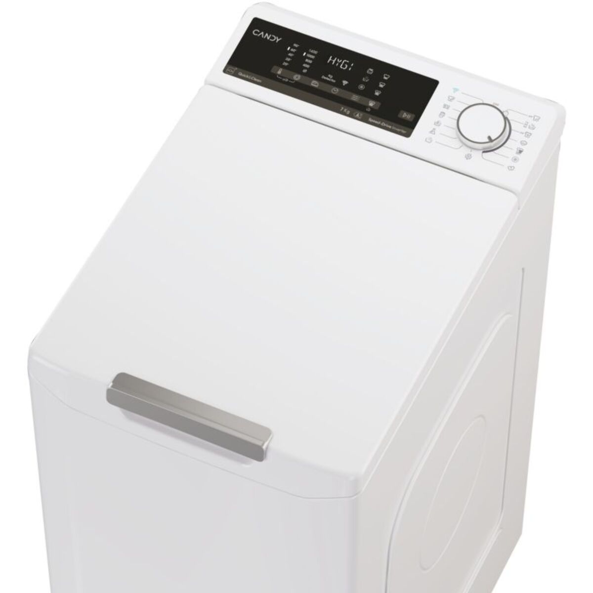 Lave linge top CANDY TCA474TM5-S