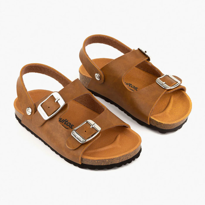 Sandali per bambini in pelle biologica