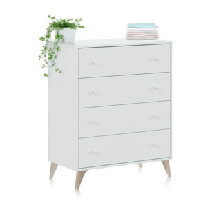 Cómoda Iconic Blanco Artik (Blanco Mate)