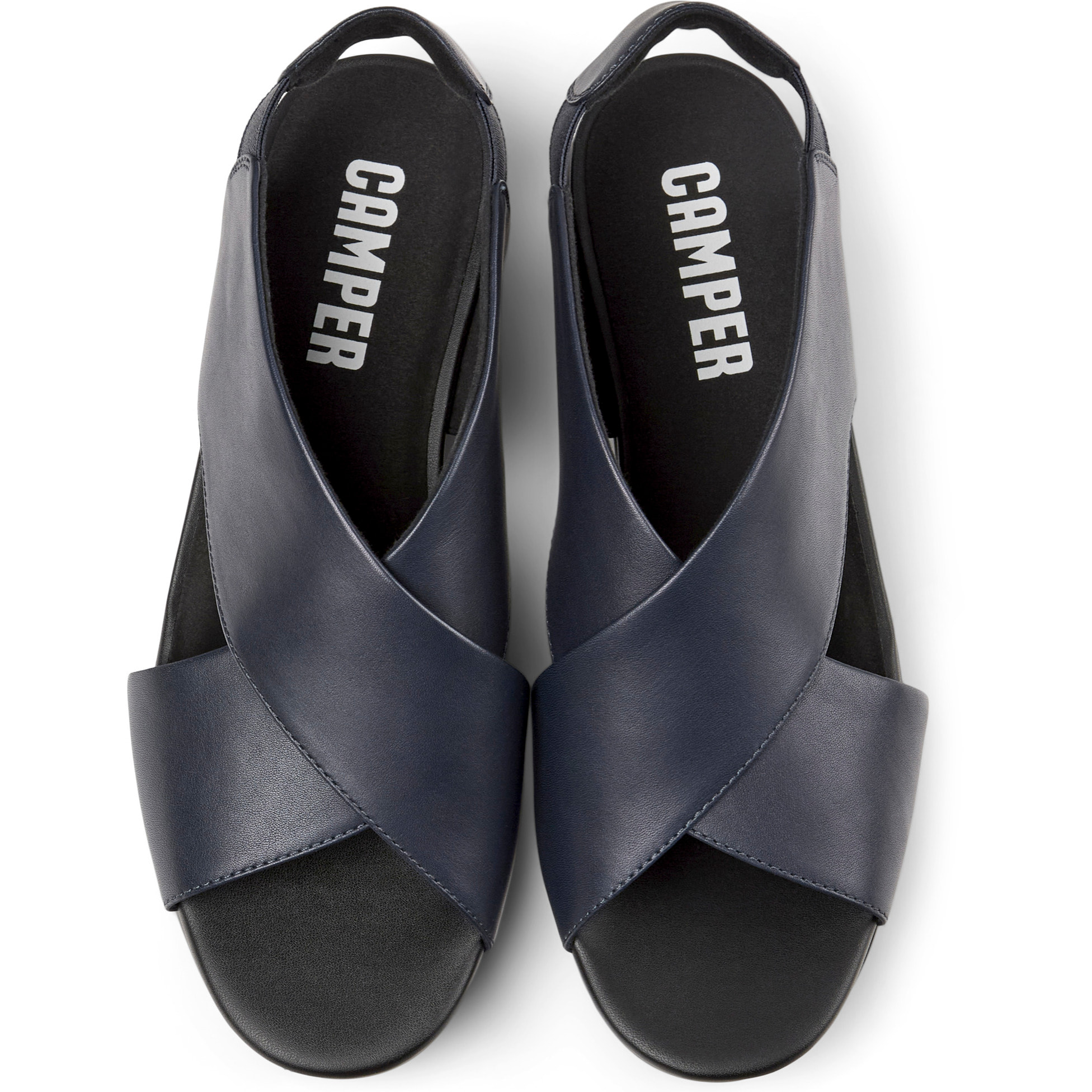 Sandalias - CAMPER Balloon - Azul - Cuero liso