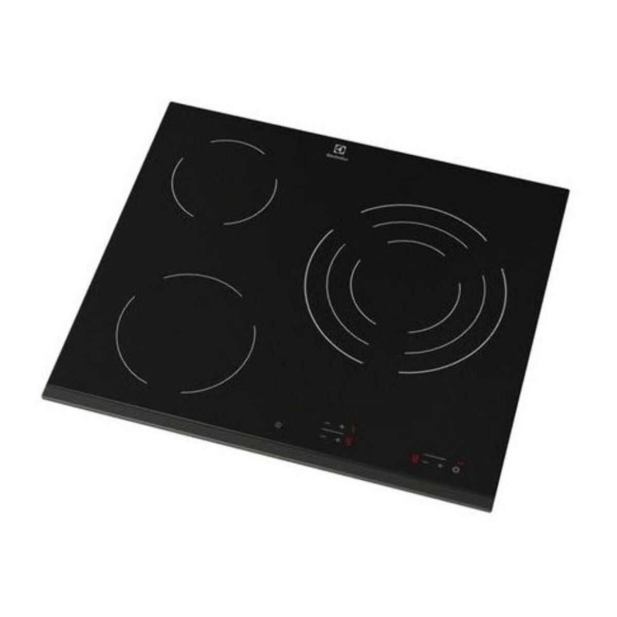 Plaque vitrocéramique ELECTROLUX BHV6232FOK - 3 foyers Noir