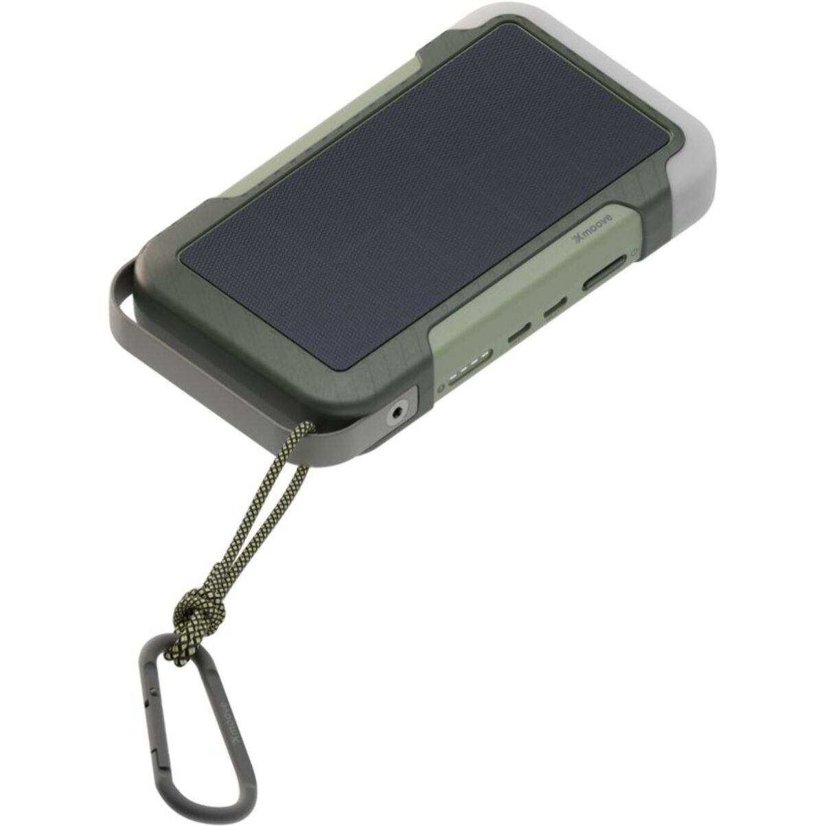 Batterie externe XMOOVE 16000 mAh SOLARGO POCKET lampe torche