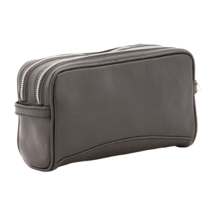 Pochette  unisex In Vera pelle Made in Italy 24x18x7 cm