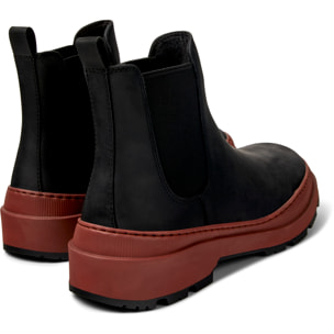 Stivaletti - CAMPER Brutus Trek - Nero - Pelle nabuk