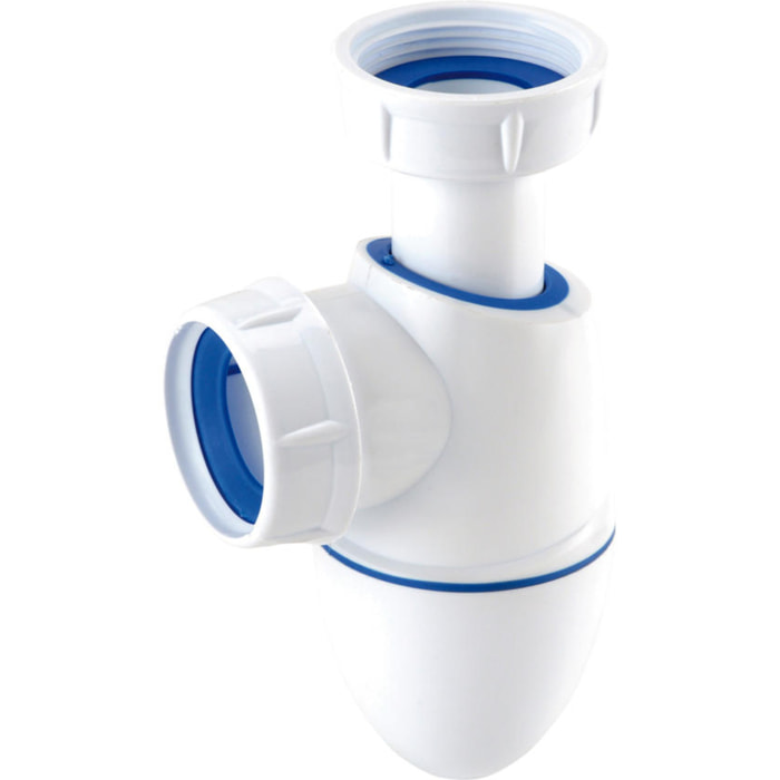 Siphon évier bi-matière BM552 NICOLL joints intégrés - 224286