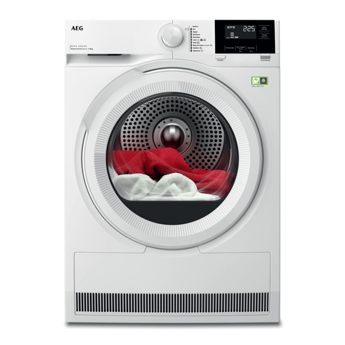 AEG Secadora con Bomba de Calor Serie 8000 AbsoluteCare® de 8 kg TR818A2PB