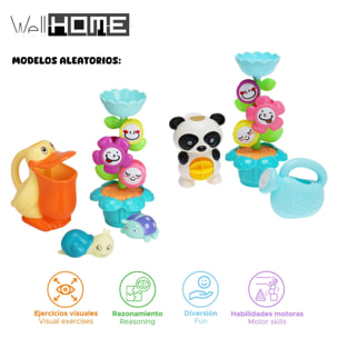 Well home set de baño infantil aleatorio de panda(3pzs) o pelicano(4pzs)