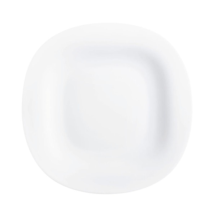 Assiette blanche 29,1 x 27 cm Carine - Luminarc