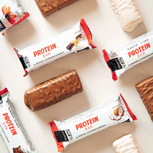 STC NUTRITION - Protein Bar - Barre protéinée enrichie en vitamines & minéraux - Maintien de la masse musculaire - 14g de protéines par barre - Goût fruits rouges - Etui de 5 barres - Pomme