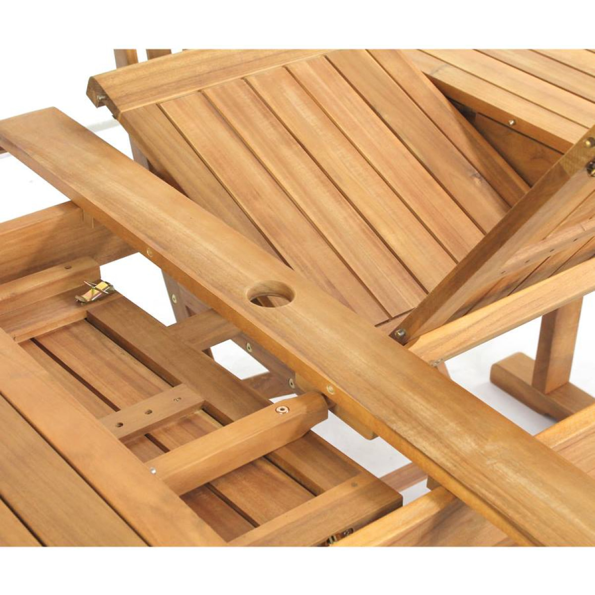 Tavolo da giardino in legno estensibile 230-320cm Brian