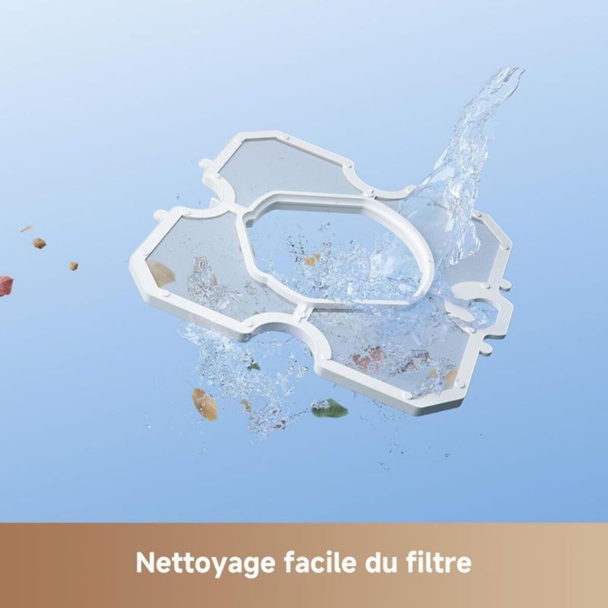 Robot piscine MOVA Diver R10 sans fil - fond - bassin jusqu'à 80 m²