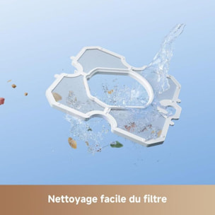 Robot piscine MOVA Diver R10 sans fil - fond - bassin jusqu'à 80 m²