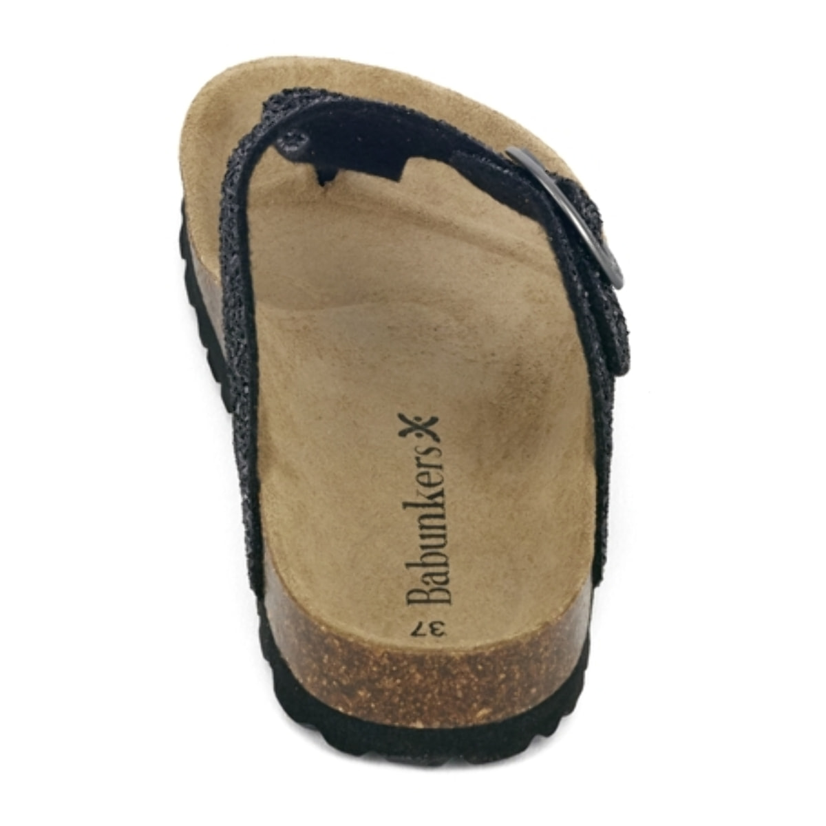 SANDALIA GRANADA BABUNKERS NEGRO